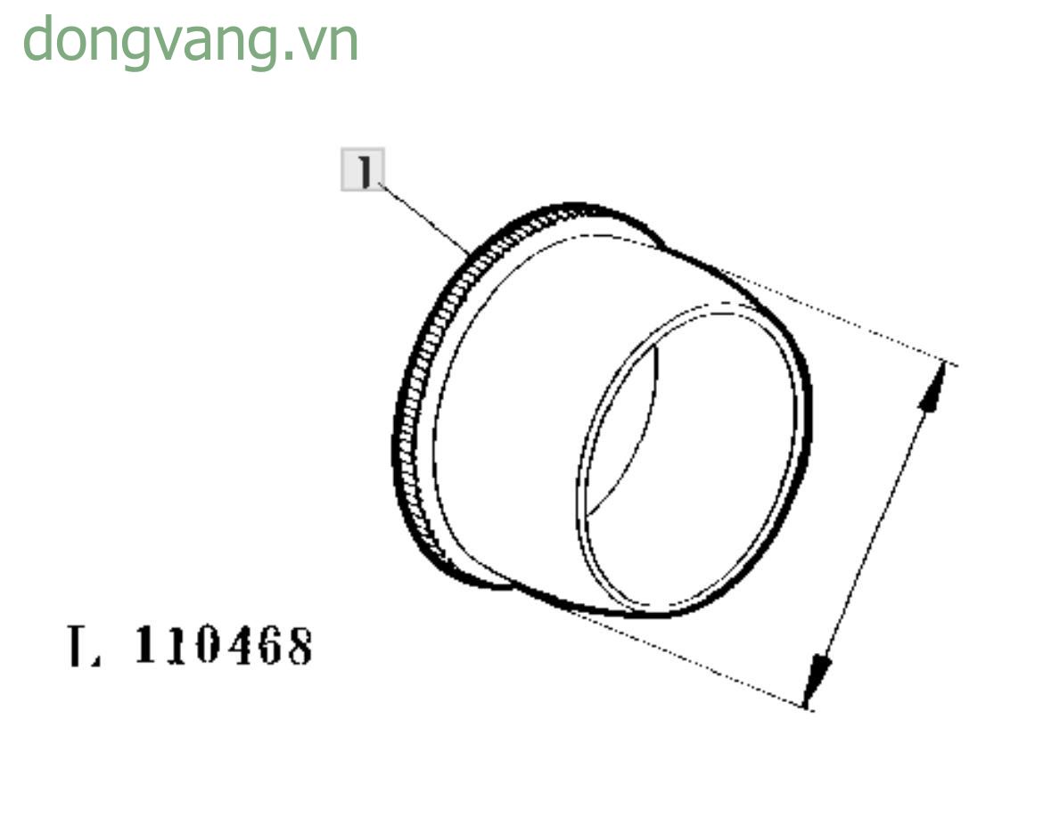 Diesel Engine Installation, Hardware Kit, Plastic Plug, 2100 RPM - ST807657